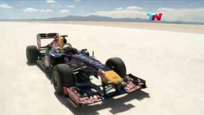 Un F�rmula 1 en las Salinas Grandes de Jujuy