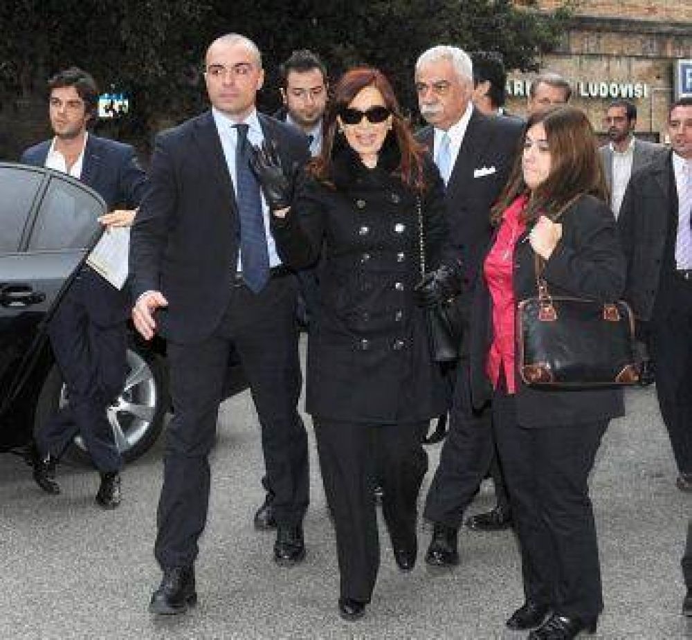 Francisco recibe a CFK