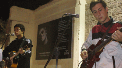 Inauguraron la plazoleta �Luis Alberto Spinetta�