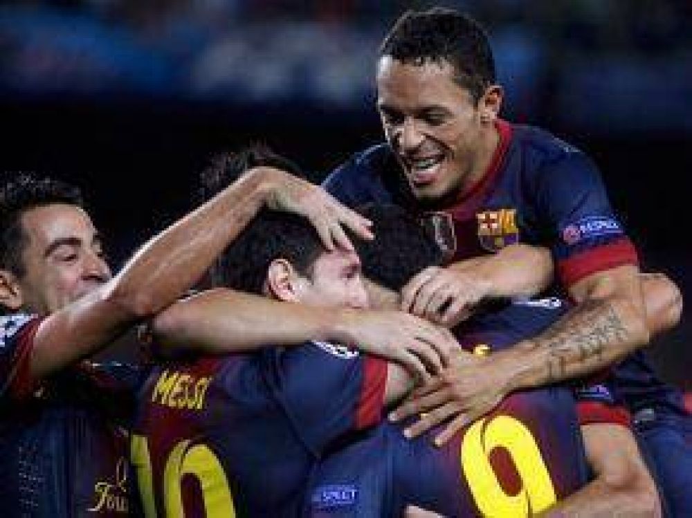 El Bar�a y Messi no se detienen camino al t�tulo