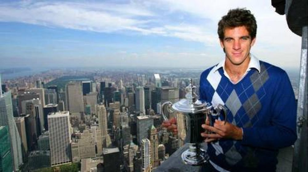 Del Potro en Estados Unidos, como en su casa