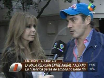El reencuentro entre Graciela Alfano y Mat�as Al�