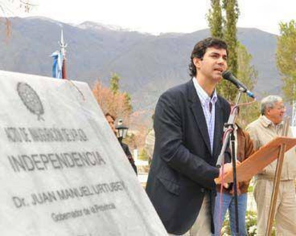 Urtubey inaugur� obras p�blicas en La Poma.