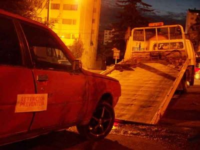 Numerosos conductores en estado �lamentable�