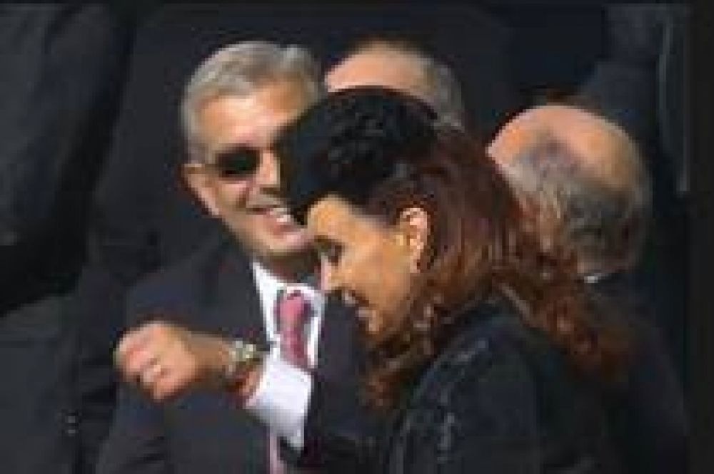 Cristina Kirchner, en primera fila para la asunci�n