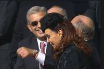 Cristina Kirchner, en primera fila para la asunci�n