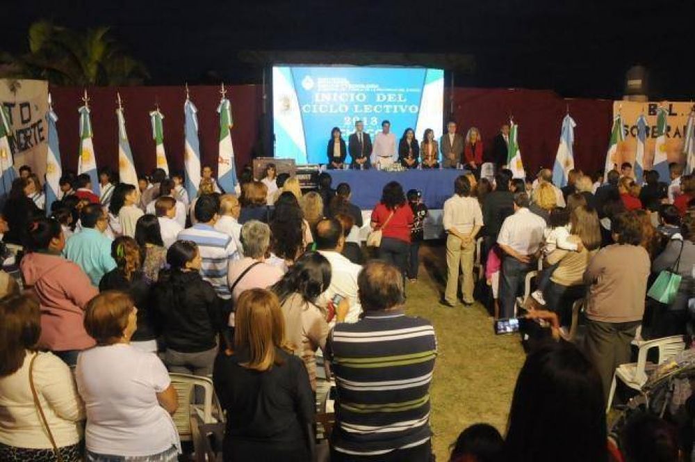Inauguraron el ciclo lectivo del Bachillerato Libre para Adultos "Resistencia" en la Escuela N� 373