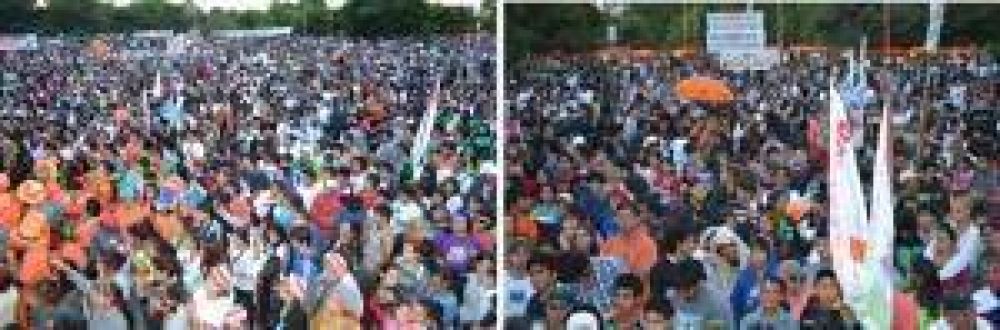 Primer aniversario del NEA: dirigentes destacaron el acompa�amiento de la militancia