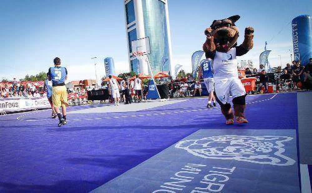 El tour de b�squet 3x3 Argentina pas� por Tigre