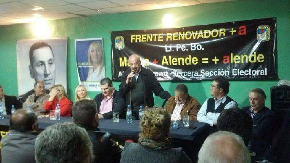 Presentaci�n massista en Almirante Brown