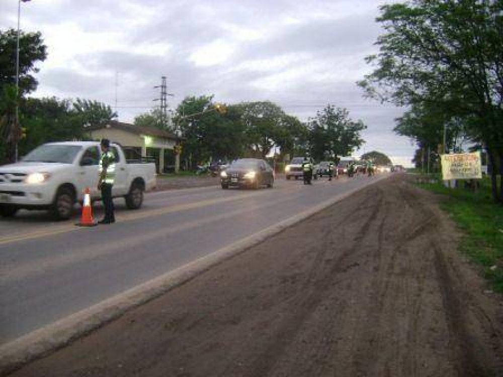 Operativos y controles viales en la ciudad de Tartagal