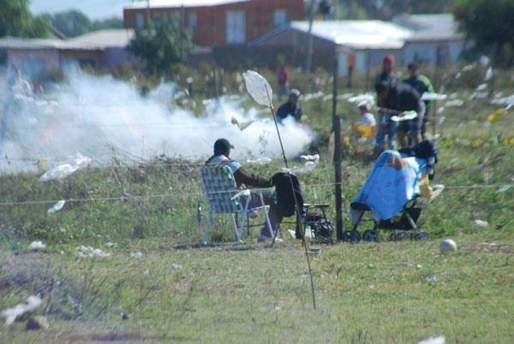 Vecinos de Pecorena tomaron un terreno por temor de usurpaciones