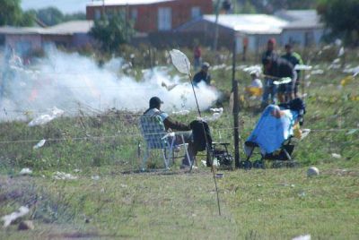 Vecinos de Pecorena tomaron un terreno por temor de usurpaciones