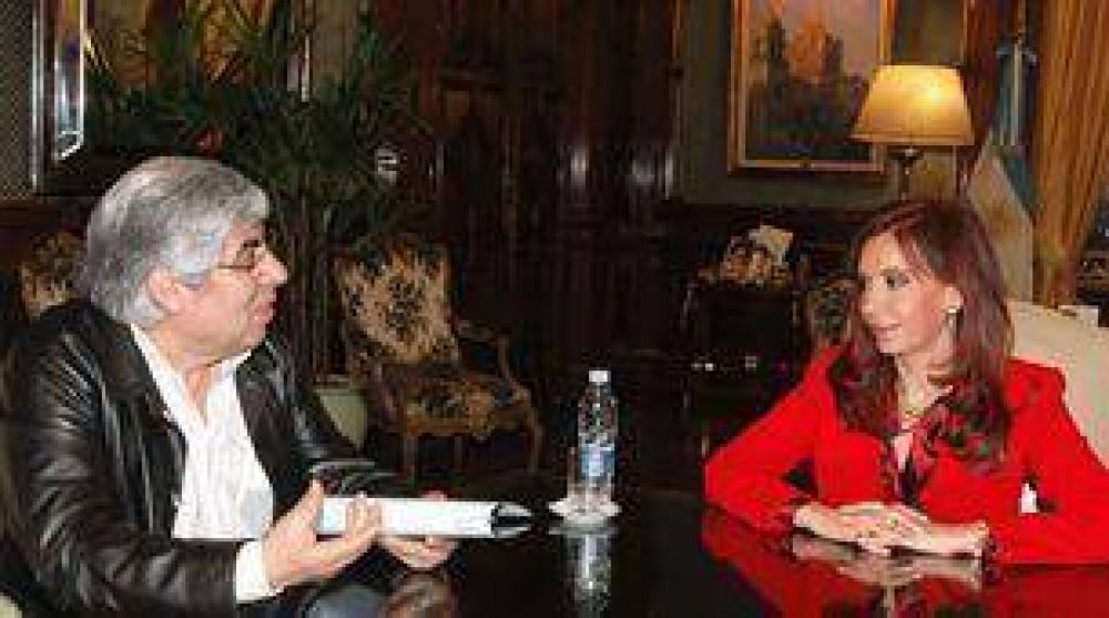 La Presidente recibe a la CGT