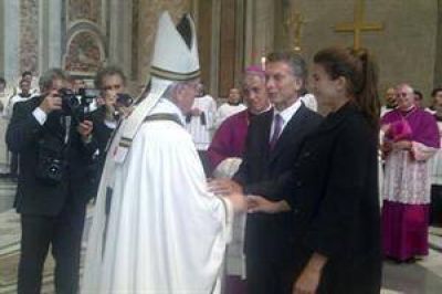 Macri: "Hay que estar a la altura del Papa y reconciliarse"