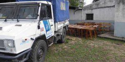 Prefectura colabor� con Escuela de Frontera