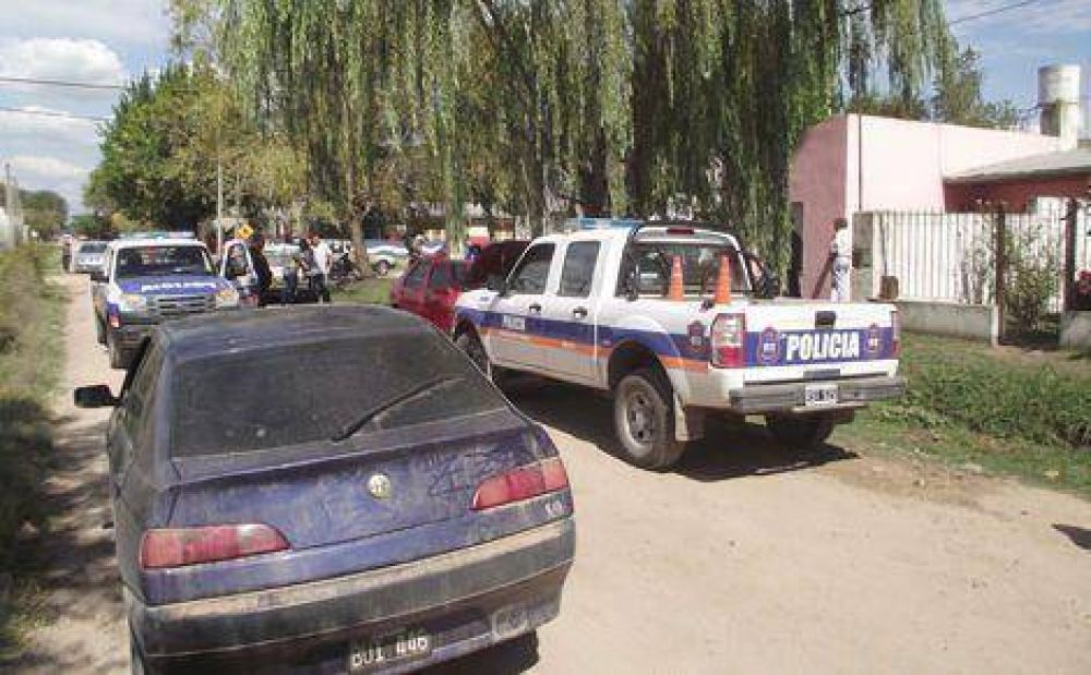Intervenci�n policial en el desalojo de una vivienda