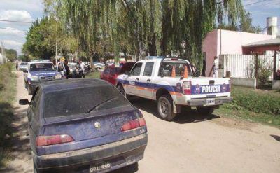 Intervenci�n policial en el desalojo de una vivienda