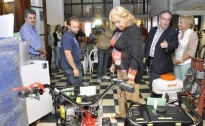 El Municipio entreg� materiales e insumos del Programa de Agricultura Periurbana