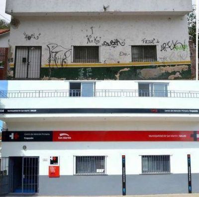 El municipio reconstruy� un Centro de Salud abandonado en el barrio Tropez�n
