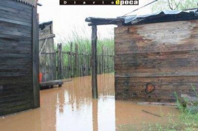 Temporal: unas 140 familias fueron damnificadas en Santa Rosa