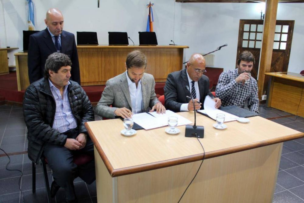 El Municipio trabaja en soluciones habitacionales para la Uni�n de Empleados de la Justicia de la Naci�n