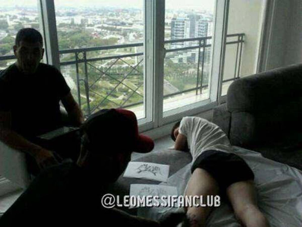 El tatuaje que mostrar� Messi el viernes