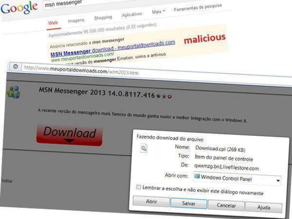 La muerte del Messenger, excusa para infectar computadoras