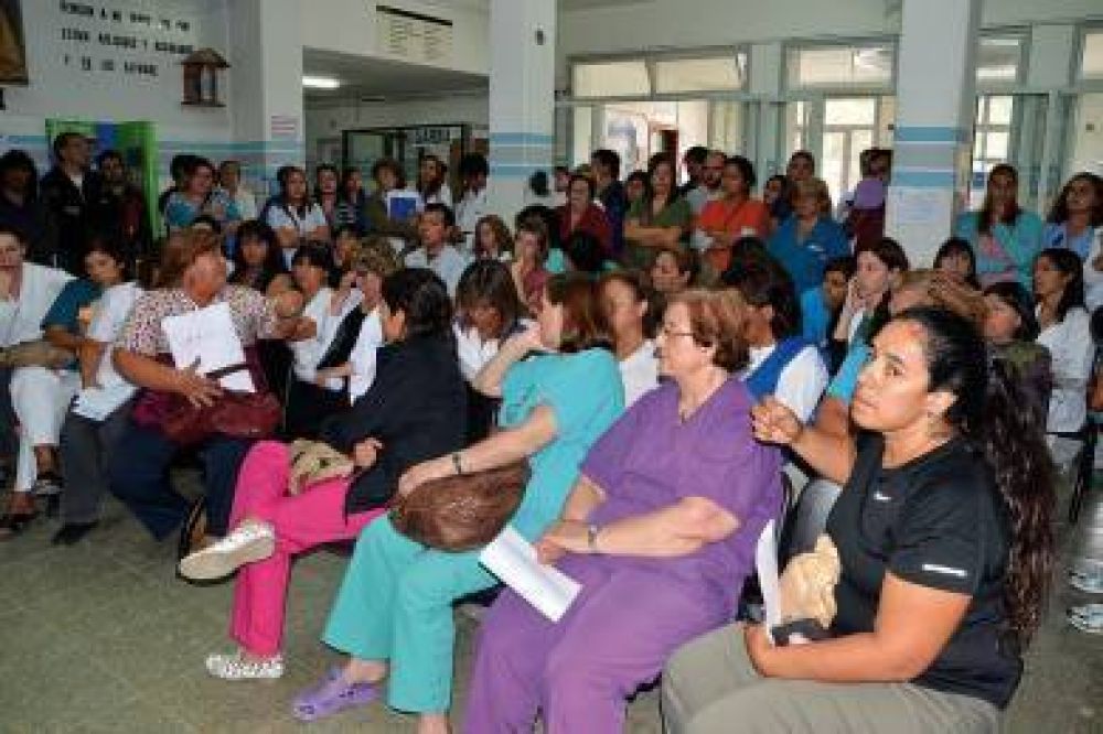 Advierten sobre un paro de 24 horas en el Hospital para el 4 de abril