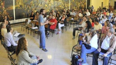 A tres d�as de la Asamblea, Scotto no pudo frenar el paro
