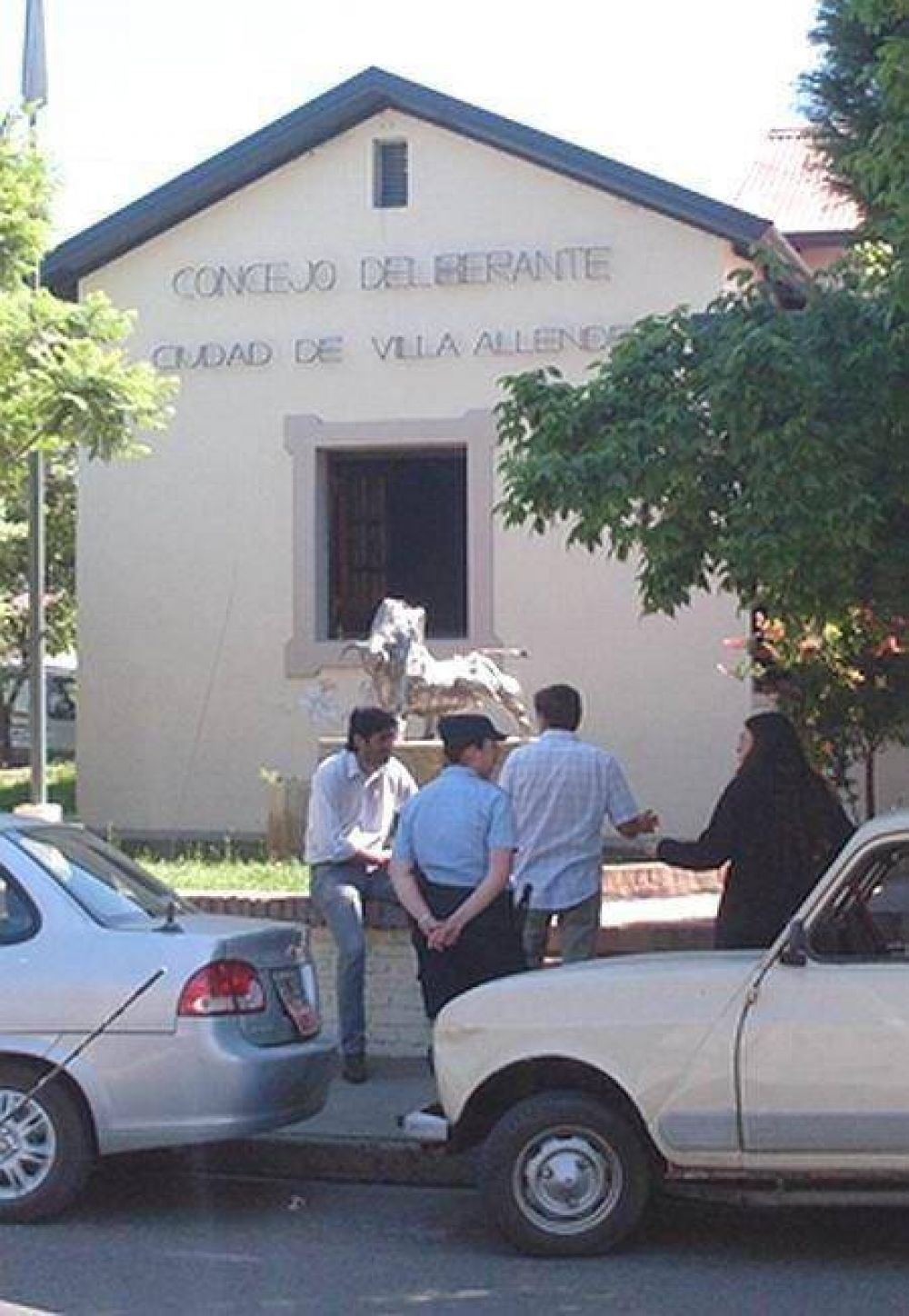 Frustran otro intento de incendio contra el Concejo de Villa Allende