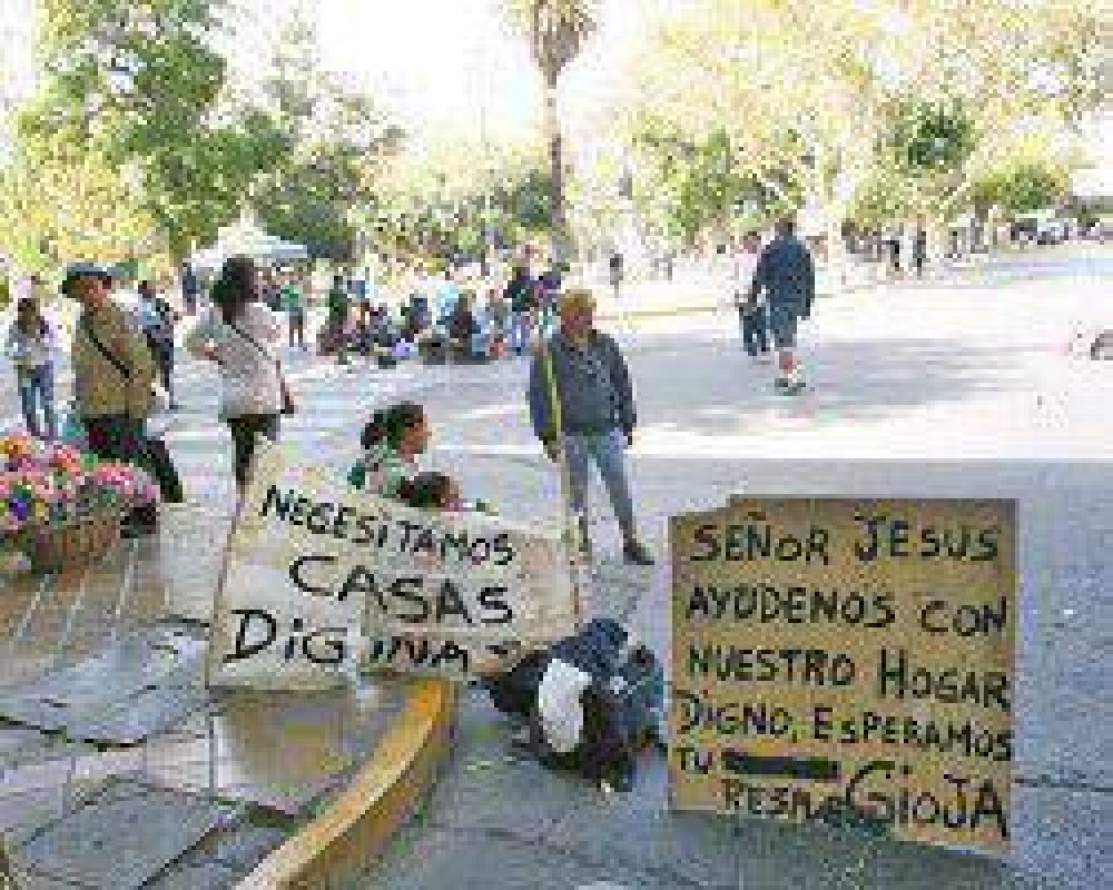 Los de la Villa San Jos� quieren casas