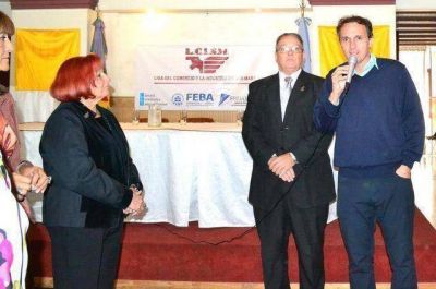 Ar�valo y Katopodis, juntos en el homenaje a las mujeres empresarias de San Mart�n
