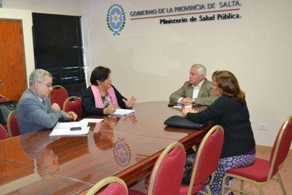 El Ministro de Salud recibi� a funcionario de ANMAT