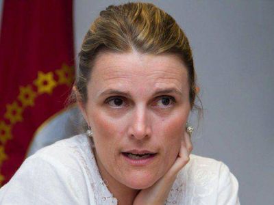 Indignaci�n en Ciudad Judicial contra la ministra Mar�a Pace