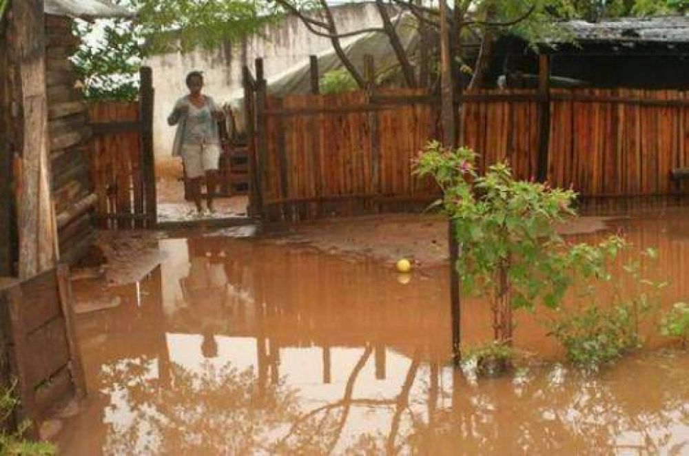 Casi 270 familias fueron afectadas por el temporal