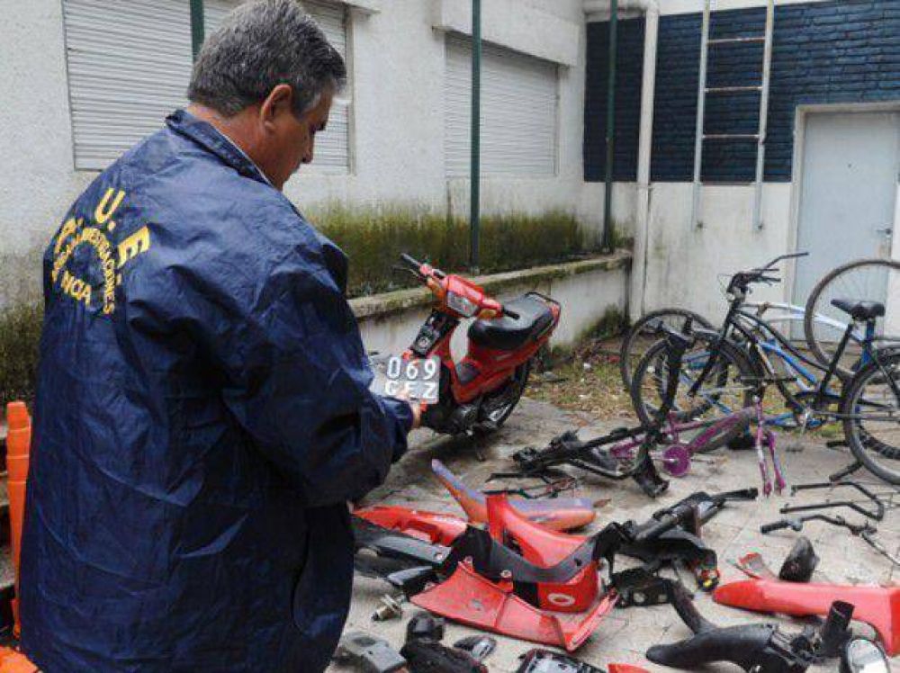 El robo de motos en Rosario subi� un 25 por ciento en lo que va del a�o