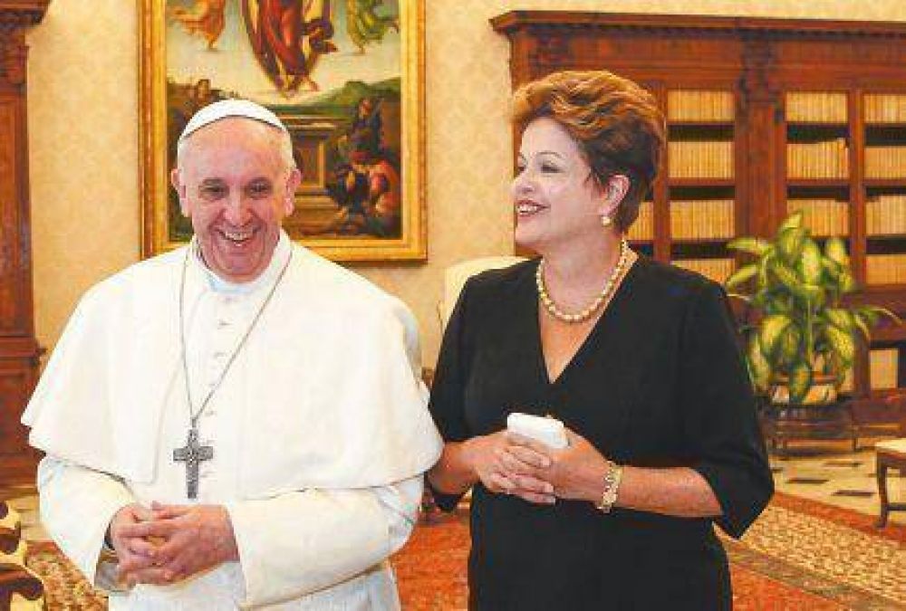 Francisco y Dilma coincidieron en su preocupaci�n por los pobres
