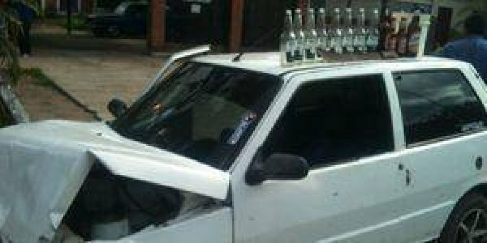 Chocan a dos personas y se dan a la fuga