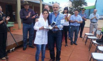 Conectar Igualdad: 530 netbooks se entregaron en escuelas del interior