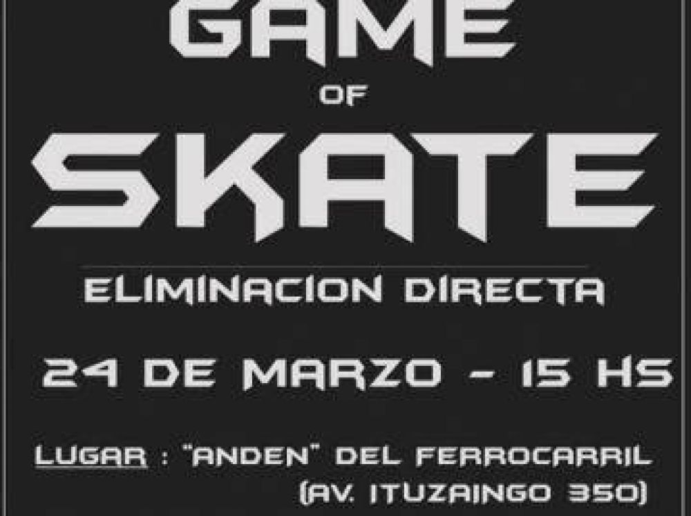 Skate para todo el p�blico, el domingo en "El And�n"