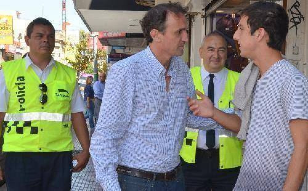 Katopodis present� la fuerza que custodiar� los centros comerciales a cielo abierto de San Mart�n