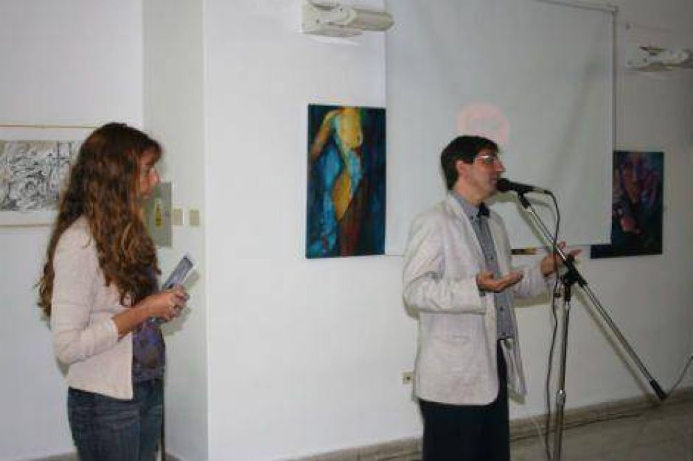 Germ�n Maldonado inaugur� el ciclo 2013 de "Arte en el Concejo".