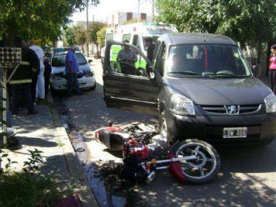 Accidente en 15 y 165