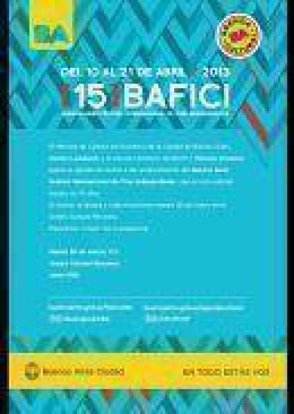 SE PRESENTA EL BAFICI 2013 