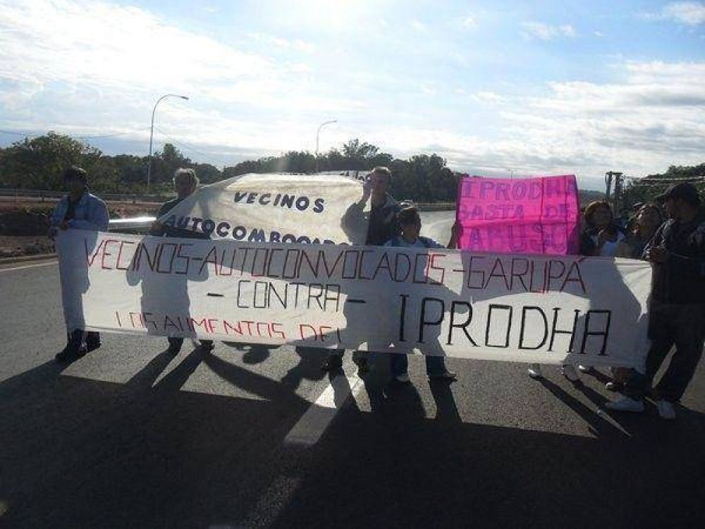 Vecinos de Garup� cortar�n la Ruta 12 en Semana Santa