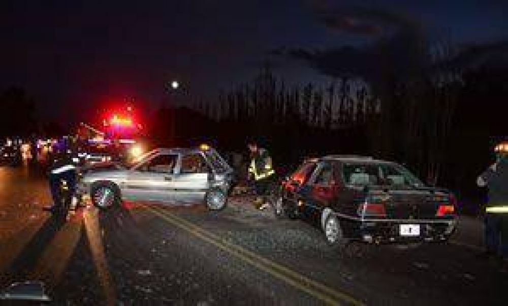 Violento accidente sobre la Ruta 40	