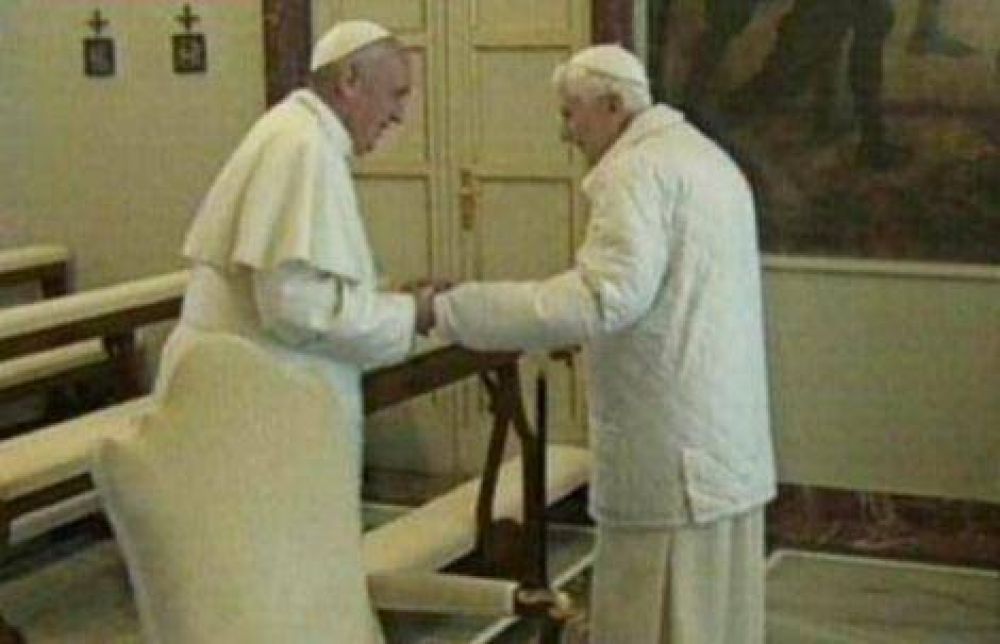 FRANCISCO SE REUNIO CON BENEDICTO XVI EN CASTELGANDOLFO
