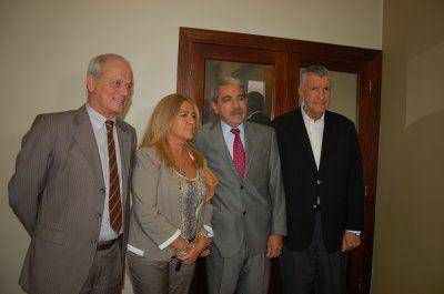 Gioja recibi� al senador An�bal Fern�ndez