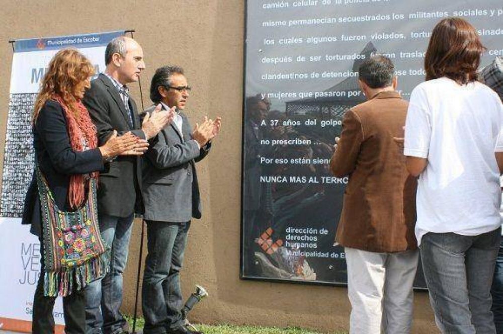 "Espacio para la Memoria" donde funcion� un centro clandestino
